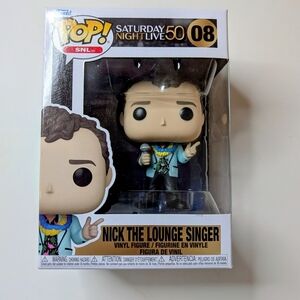 ✨ Funko Pop! SNL – Nick “The Lounge Singer” #08 — NEW IN BOX ✨